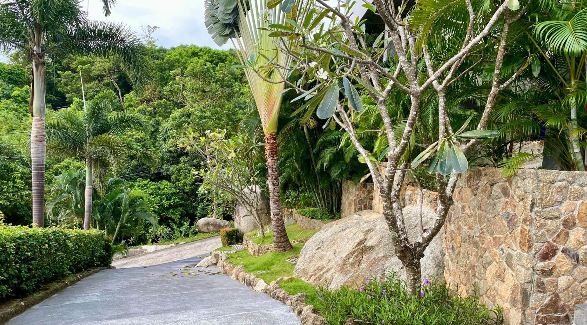Ko Samui Seaview Pool Villa Seren With Car Laem Set Beach Екстер'єр фото