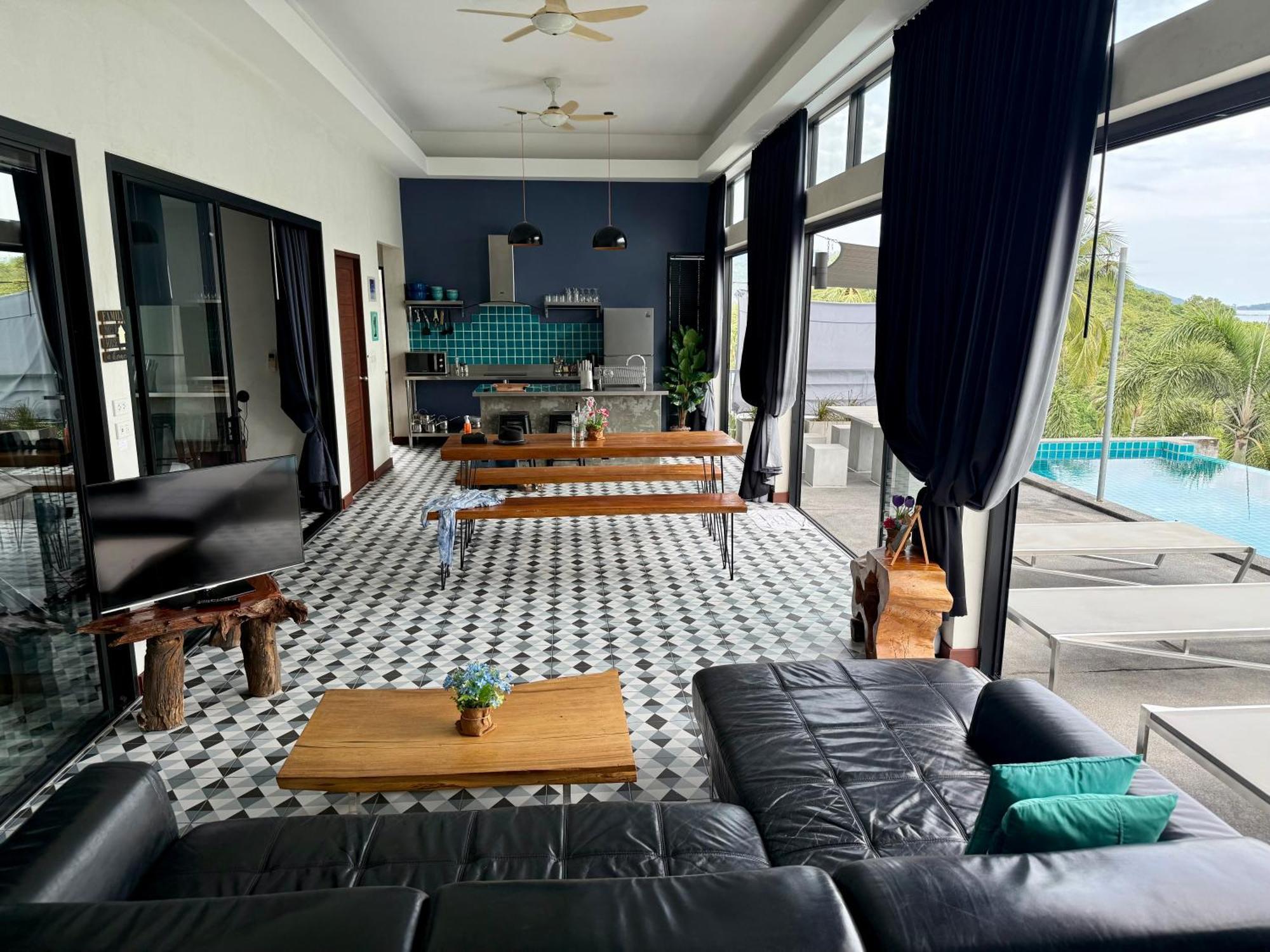 Ko Samui Seaview Pool Villa Seren With Car Laem Set Beach Екстер'єр фото