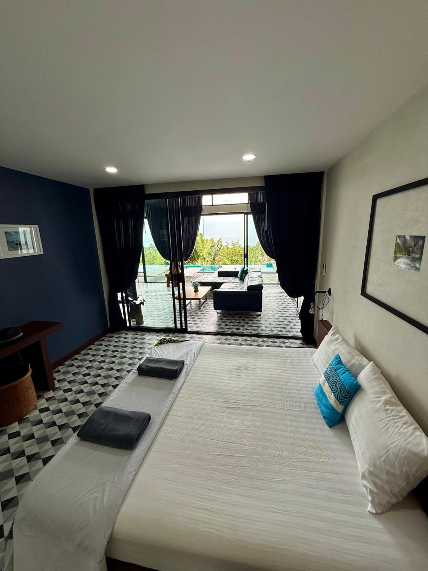 Ko Samui Seaview Pool Villa Seren With Car Laem Set Beach Екстер'єр фото