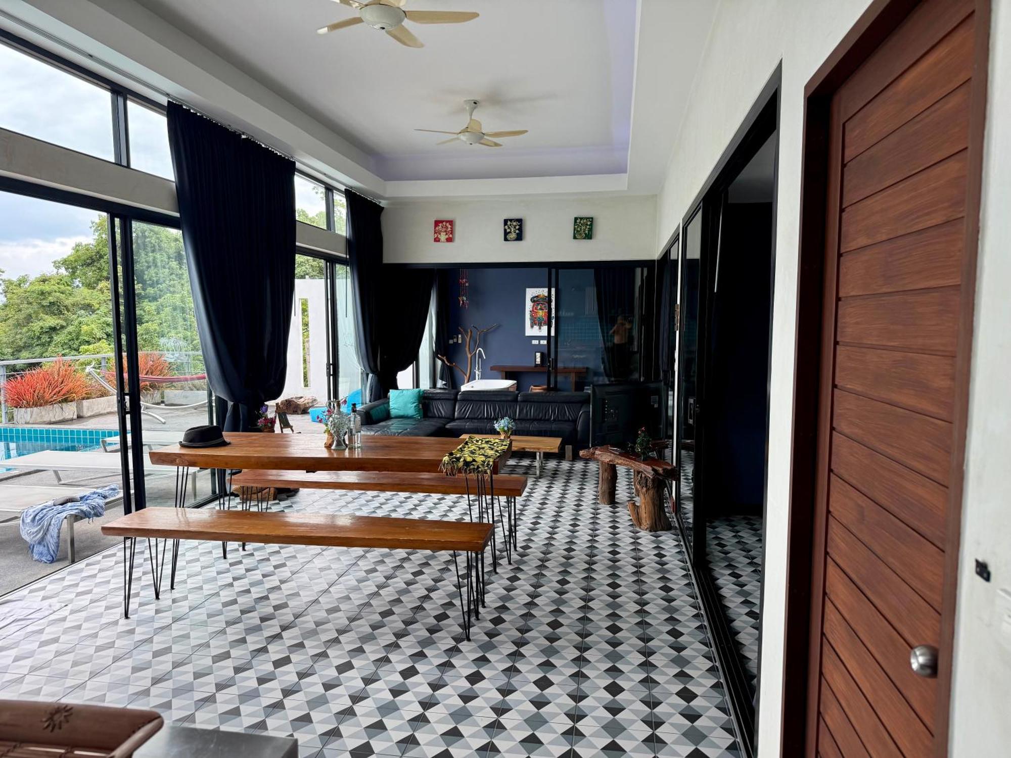 Ko Samui Seaview Pool Villa Seren With Car Laem Set Beach Екстер'єр фото