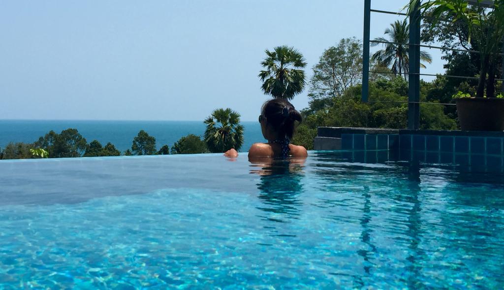Ko Samui Seaview Pool Villa Seren With Car Laem Set Beach Номер фото
